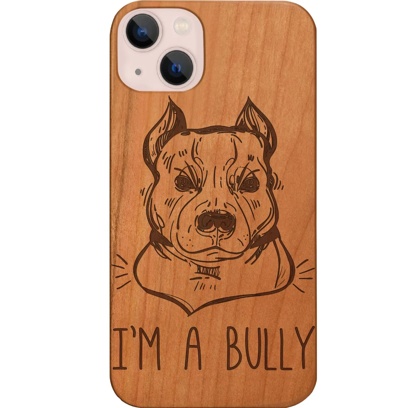 Glossy surface Bully - Engraved Phone Case