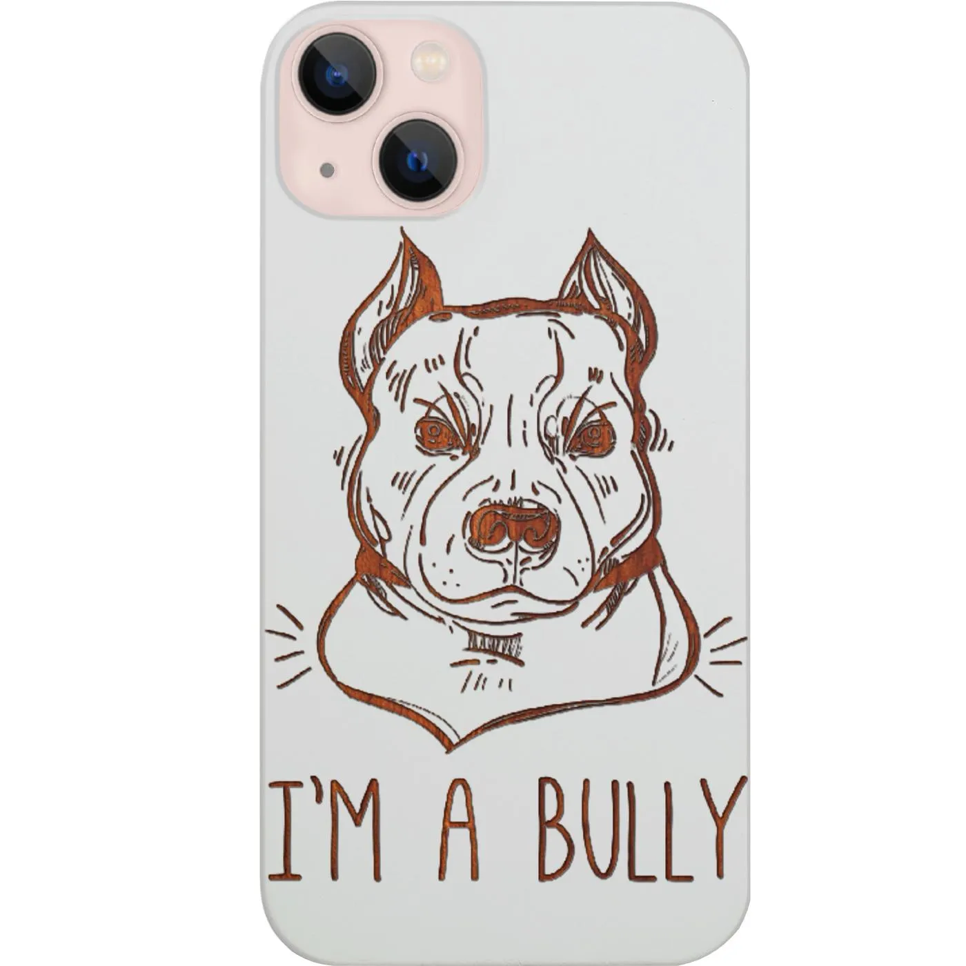 Elegant Texture Layer Luxury Surface Bully - Engraved Phone Case