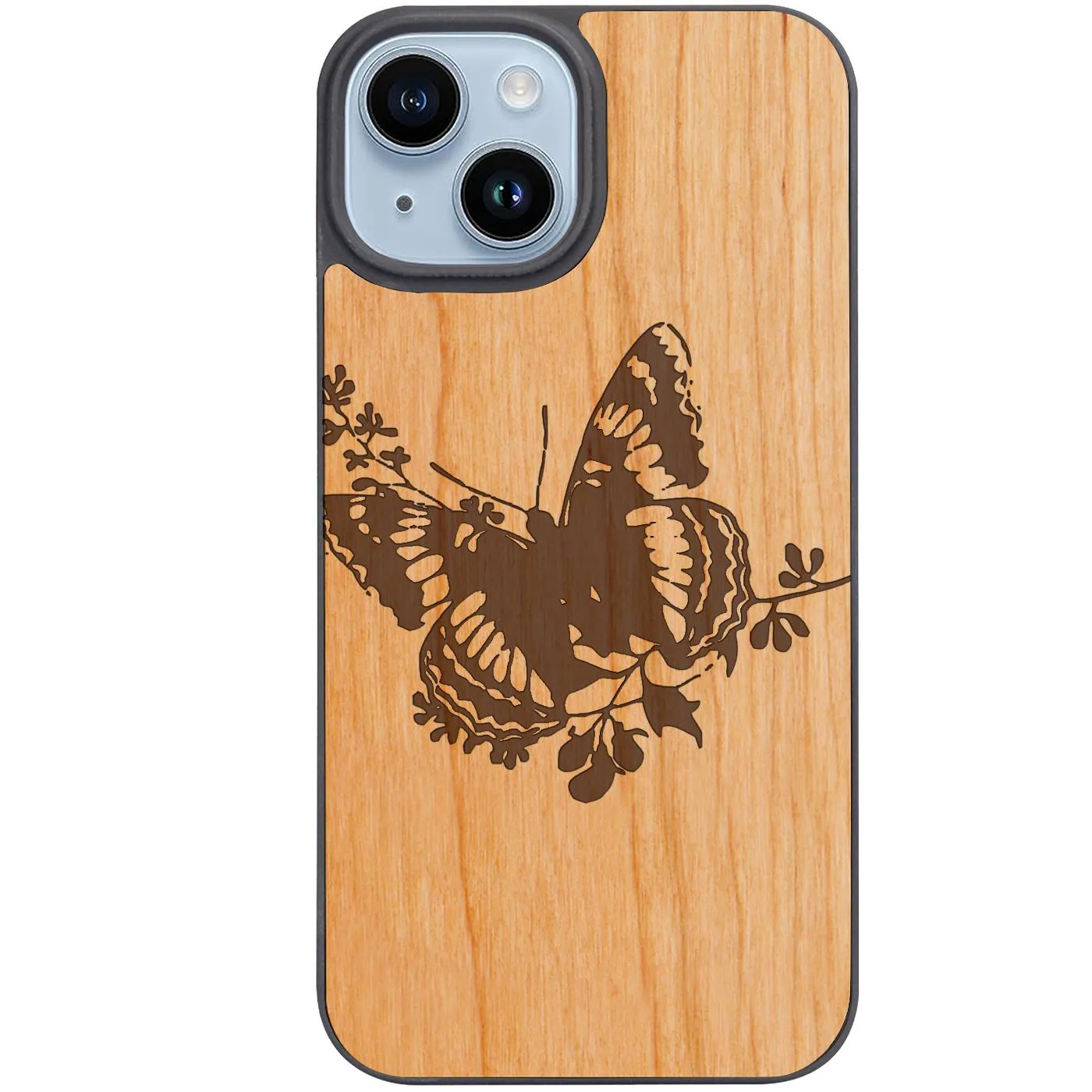 Trendy Pattern Classic Touch Butterfly 2 - Engraved Phone Case