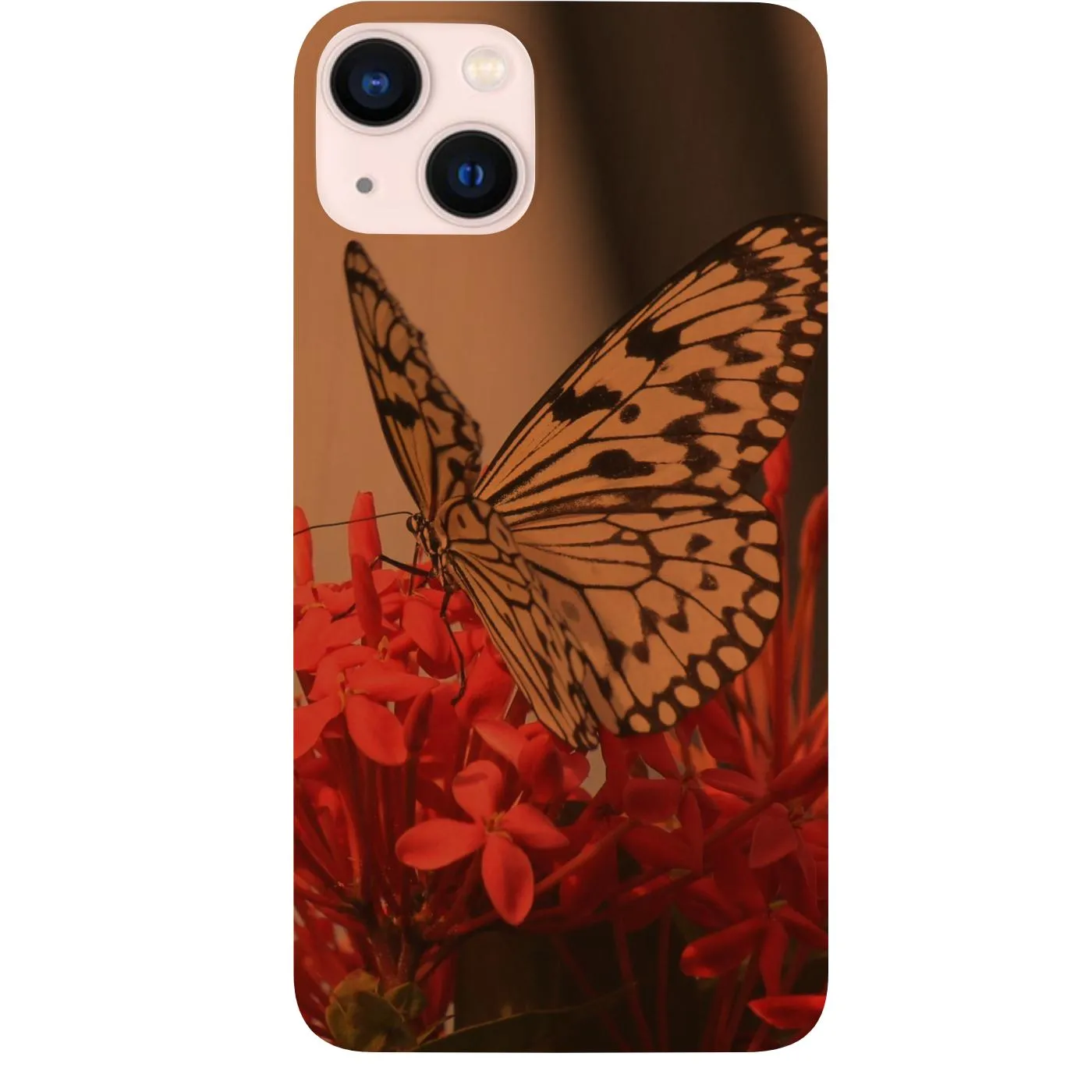 Soft Finish Layer Printed Artwork Butterfly - UV Color Printed Phone Case