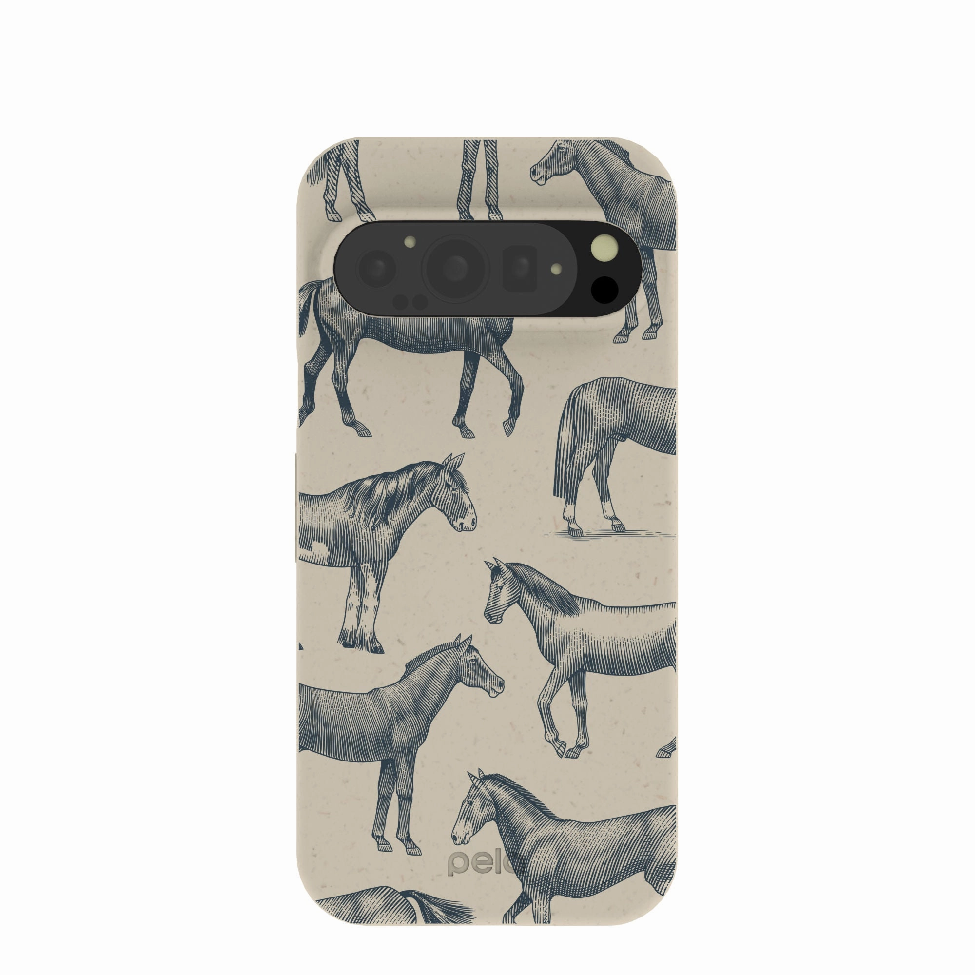 London Fog Vintage Gallop Google Pixel 9/9 Pro Case Trendy Texture Finish Flexible Surface Texture