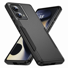 Motorola Edge (2024) UrbanShield Case with Universal Belt Clip Holster Soft Grip Layer