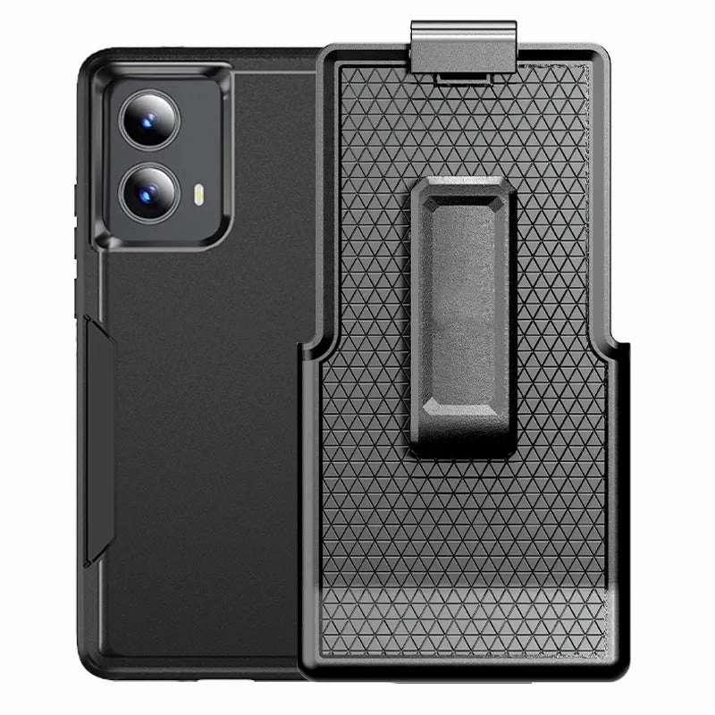 Motorola Edge (2024) UrbanShield Case with Universal Belt Clip Holster Compact Protection Comfort Edge