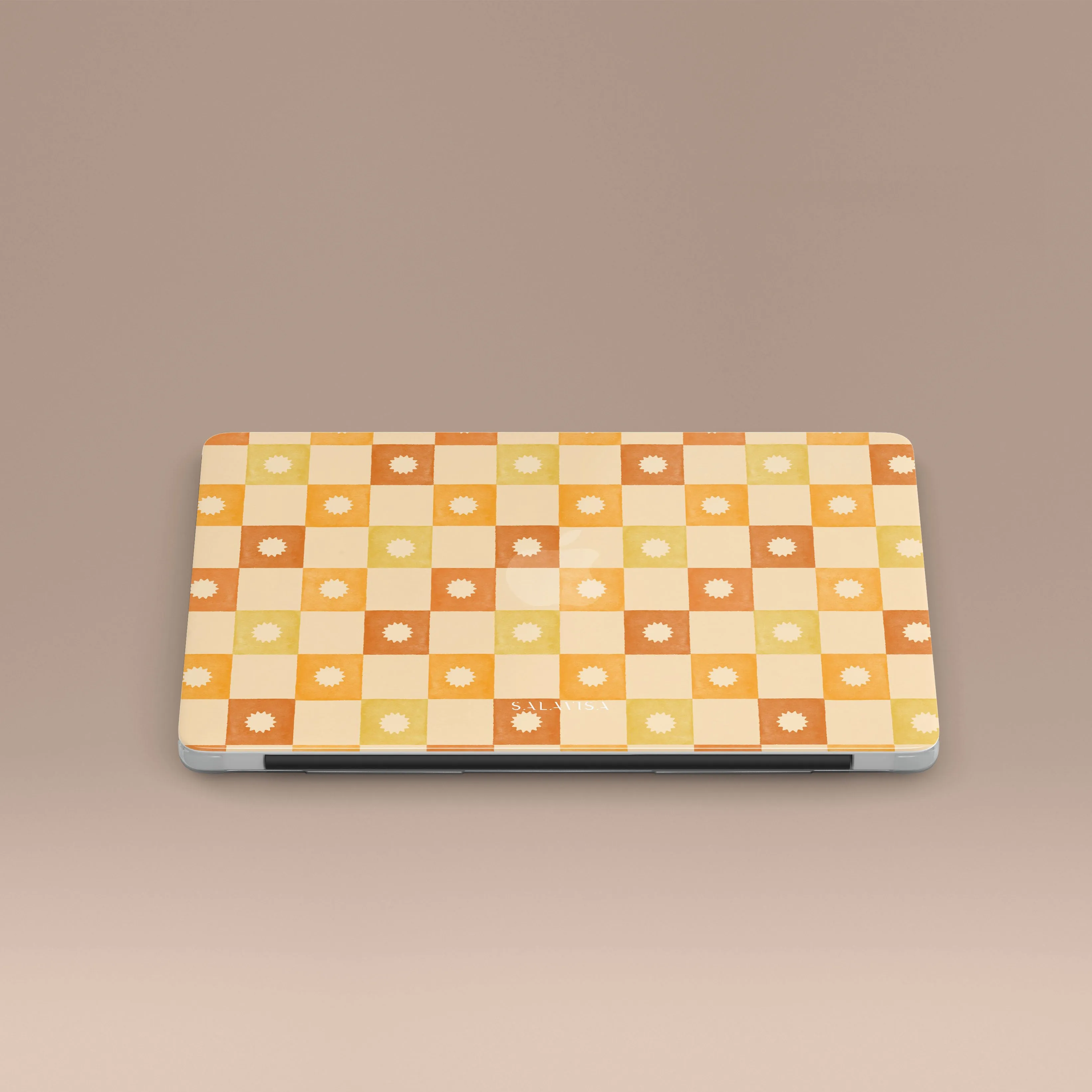 Unique Pattern Checkered Elegance MacBook Case