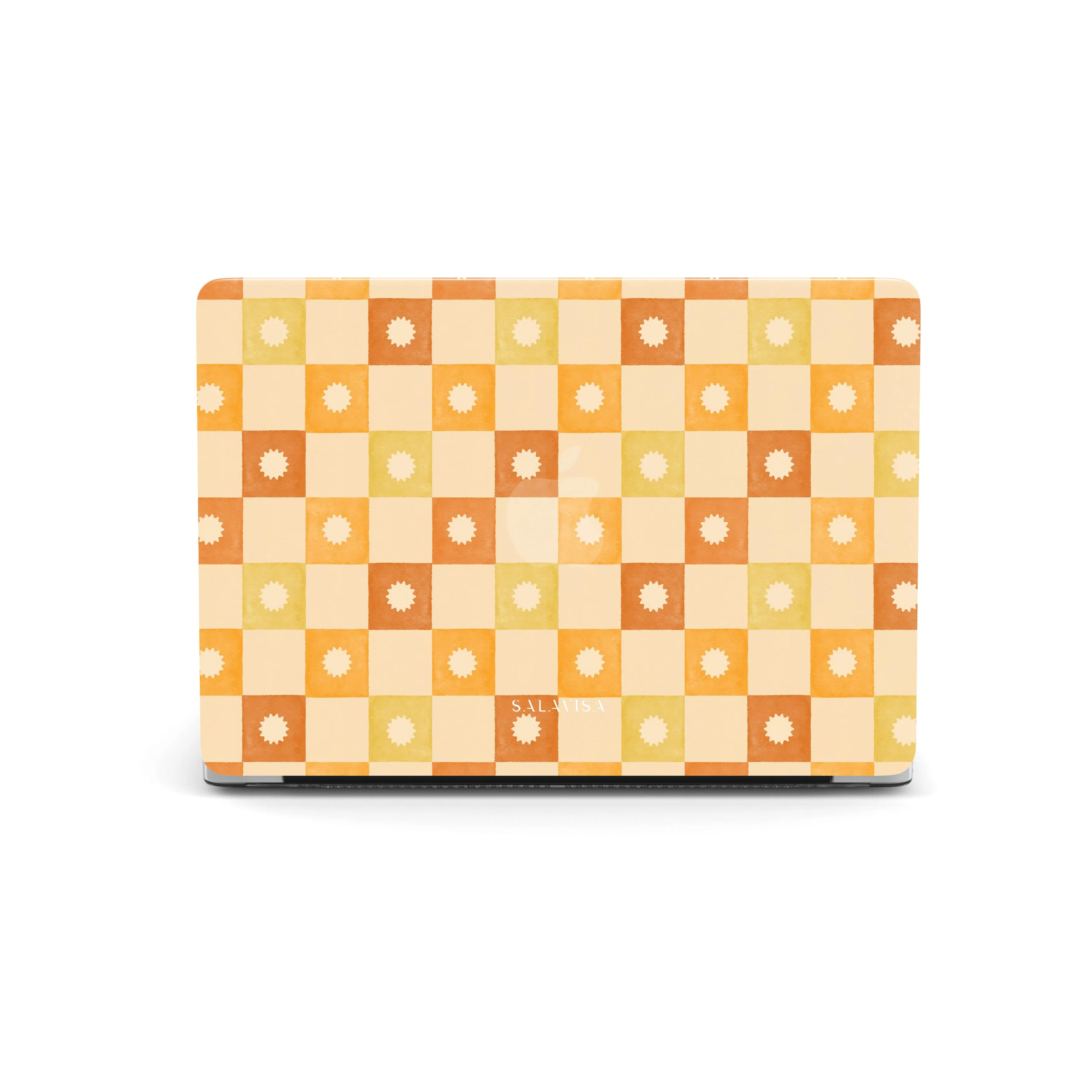 Screen Bumper Checkered Elegance MacBook Case
