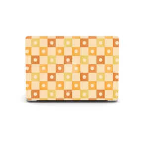 Screen Bumper Checkered Elegance MacBook Case