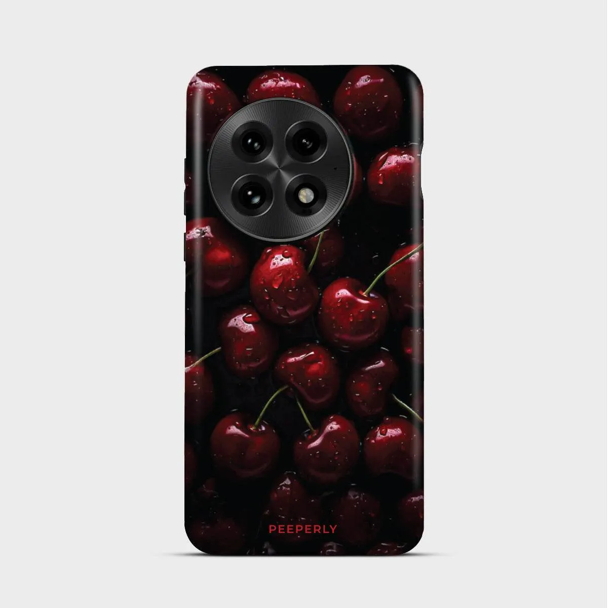 Cherry Bliss Polished Detail Edge TPU Material