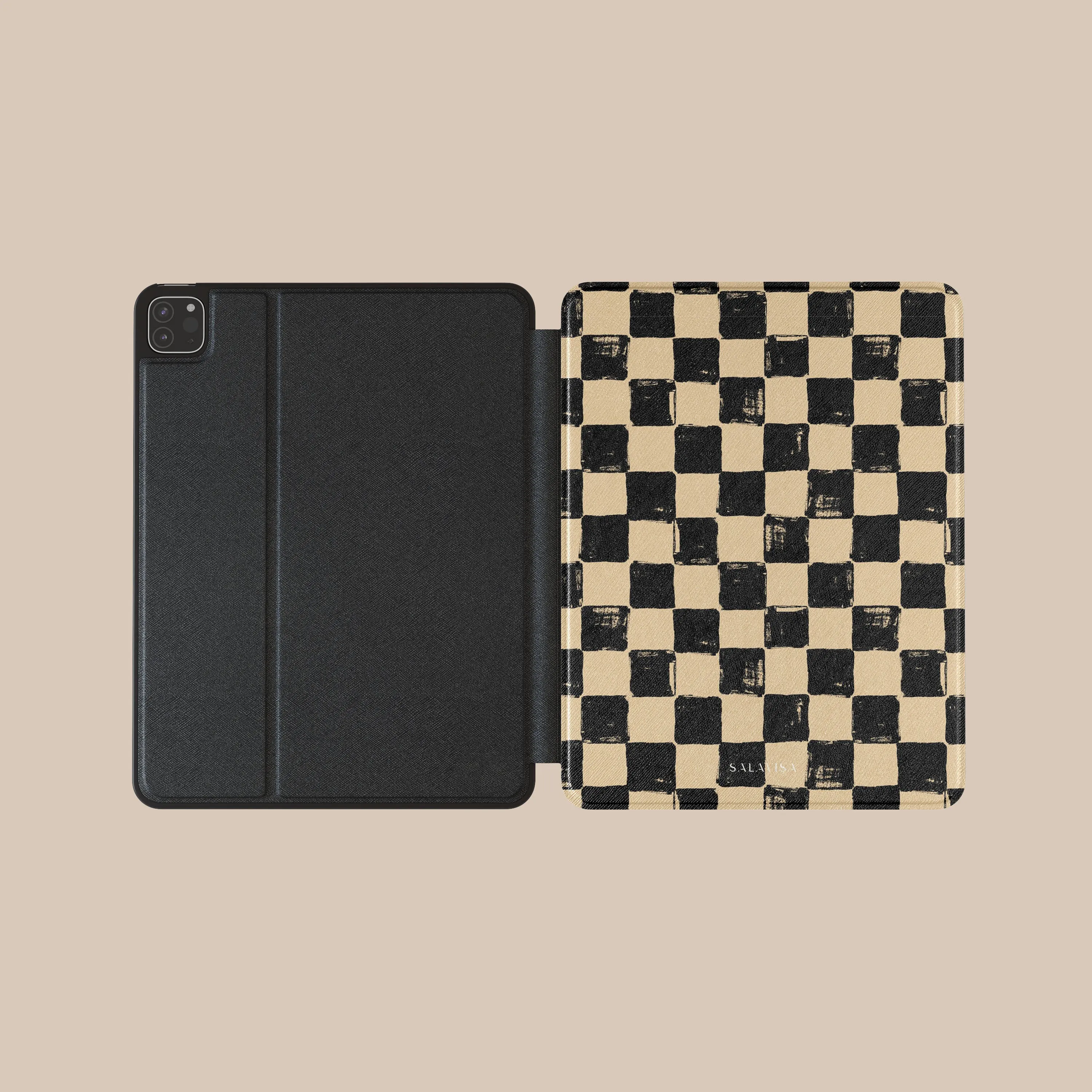 Foldable Armor Chess Board iPad Case