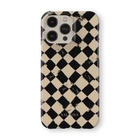 Rugged Look Finish Chess Cross Board Phone Case