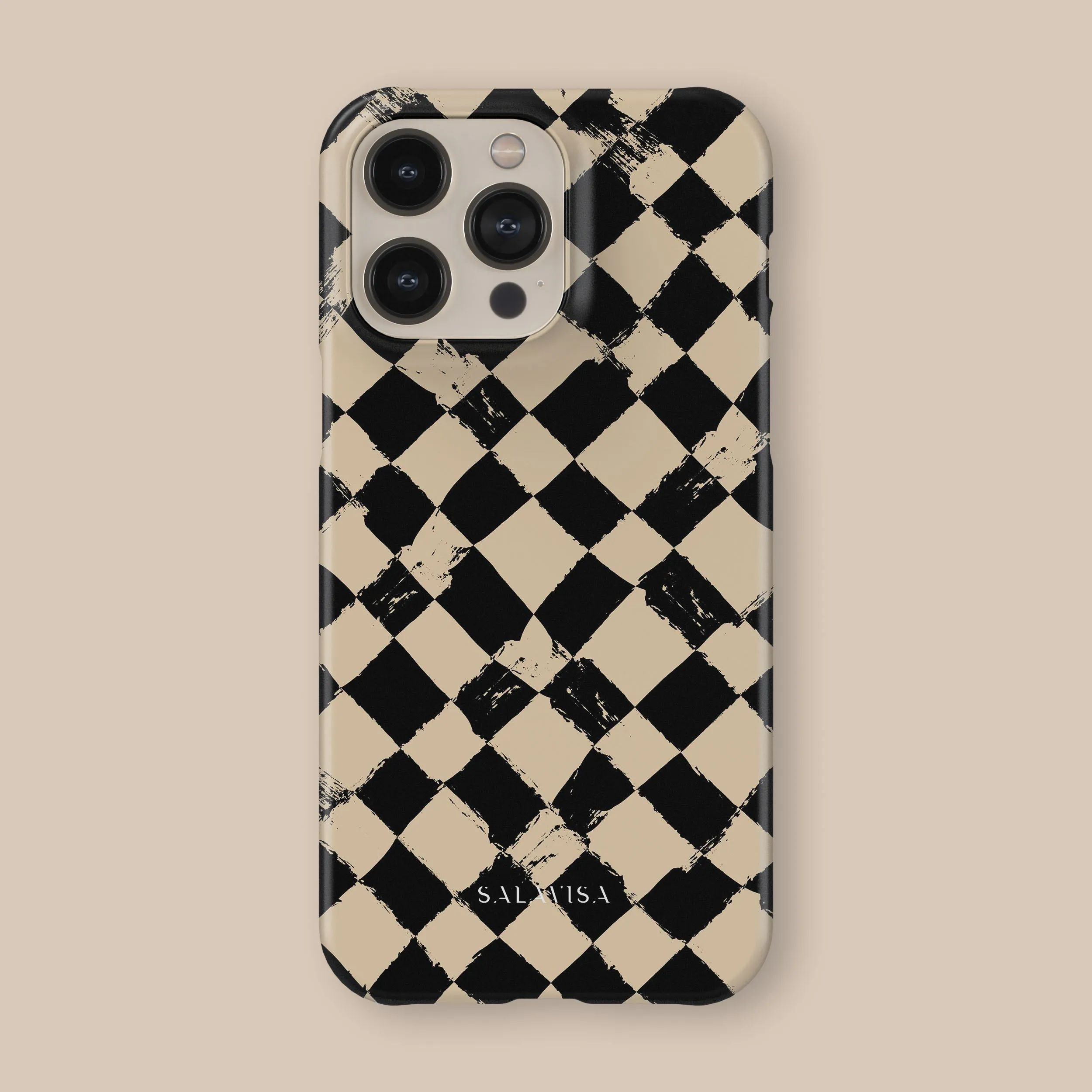 Chess Cross Board Phone Case Soft Build Texture Modern Design