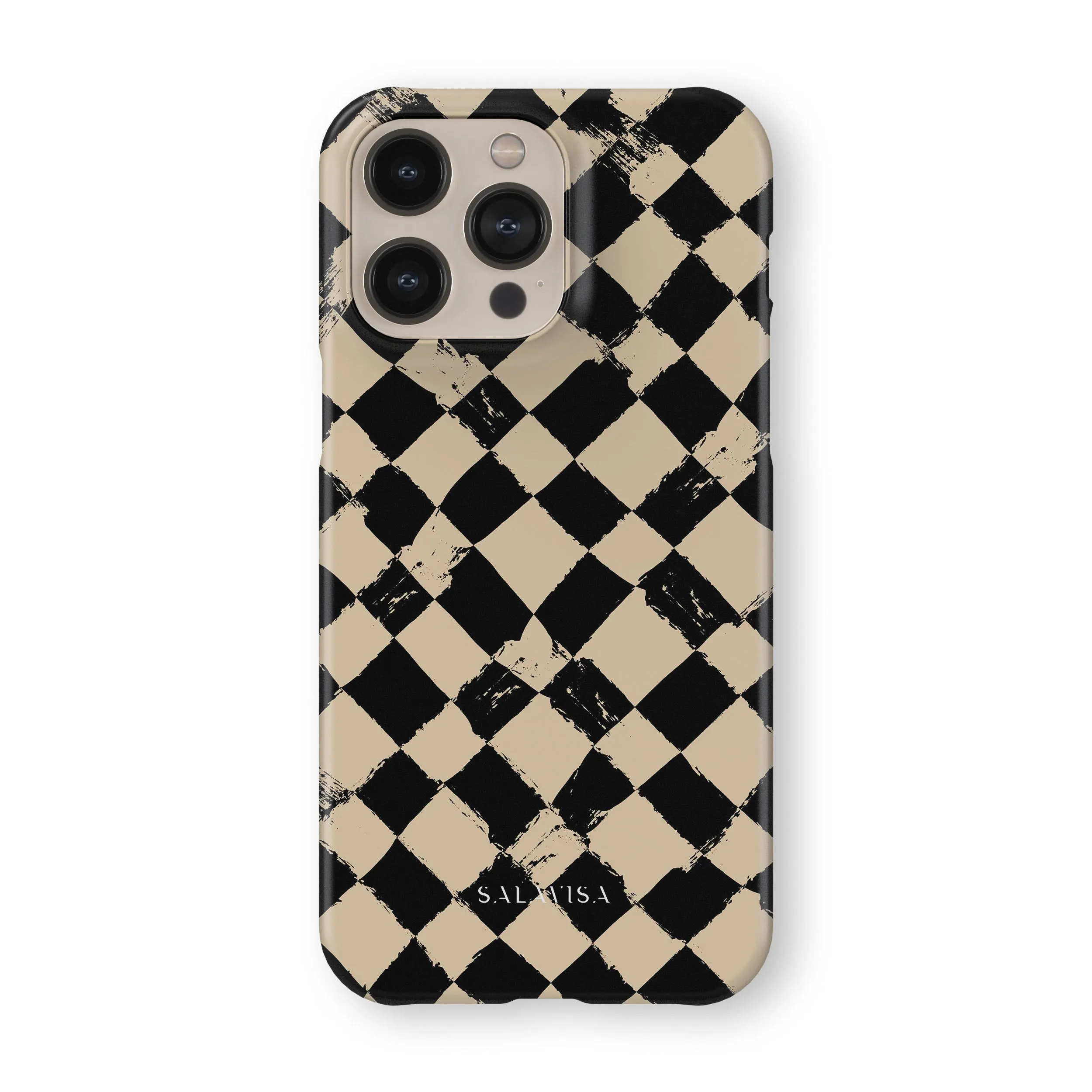 Rugged Look Finish Chess Cross Board Phone Case