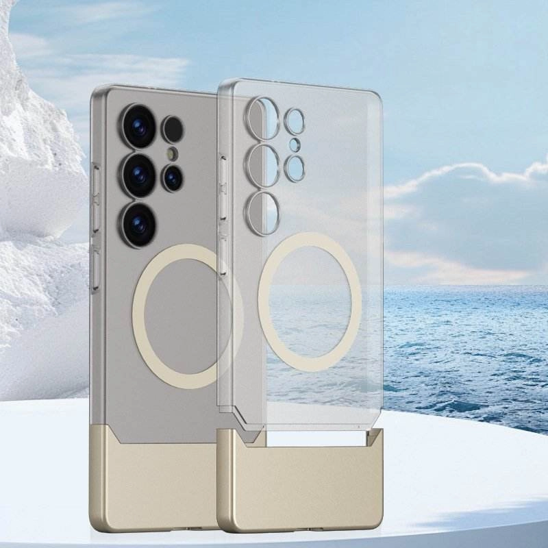 Double Tone Translucent Matte Magsafe Case - Samsung Luxury Finish Texture