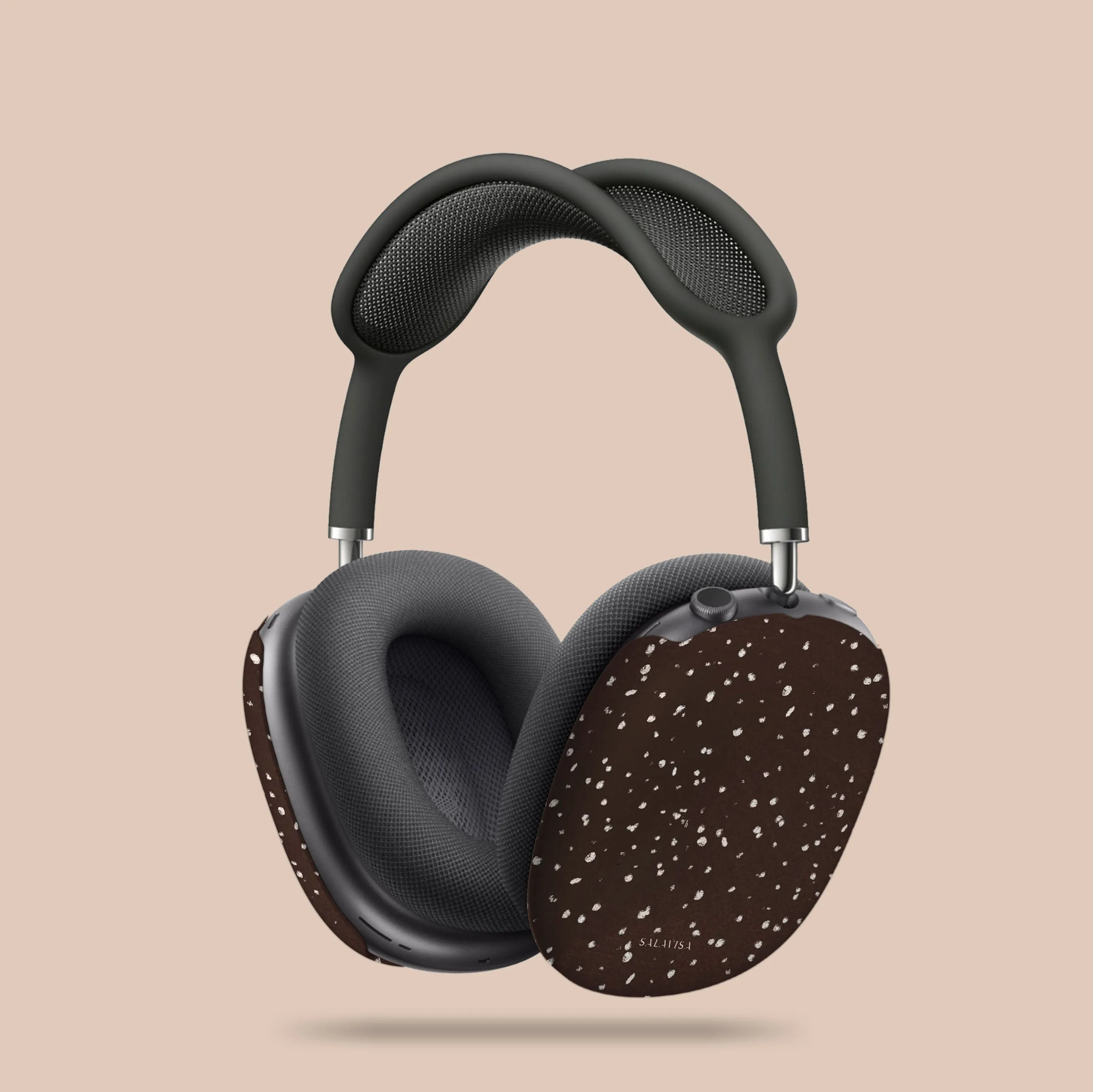 Durable Outdoor Pouch Fashion Smooth Cover Chocolate Dots AirPods Max Case