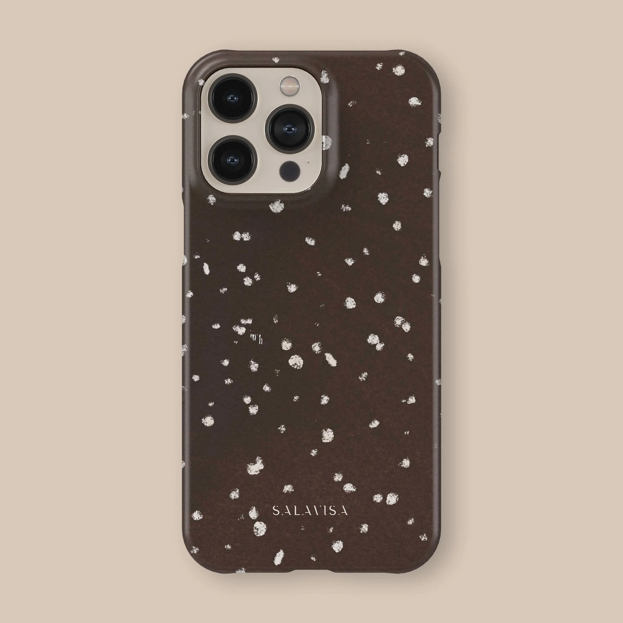Chocolate Dots Phone Case Durable Quality