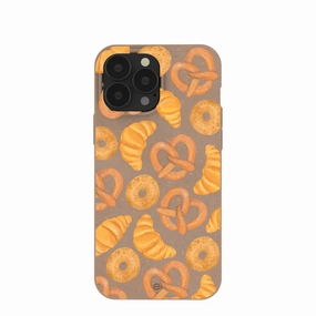 Stylish Layer Texture Chocolate Brown Baked Goodies iPhone 13 Pro Max Case