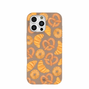 Matte Edge Chocolate Brown Baked Goodies iPhone 16 Pro Max Case