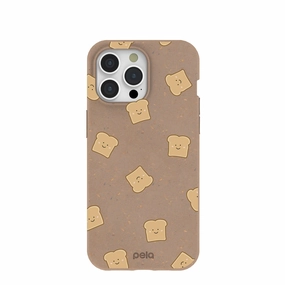 Outdoor Travel Chocolate Brown Mini Toast iPhone 15 Pro Max Case