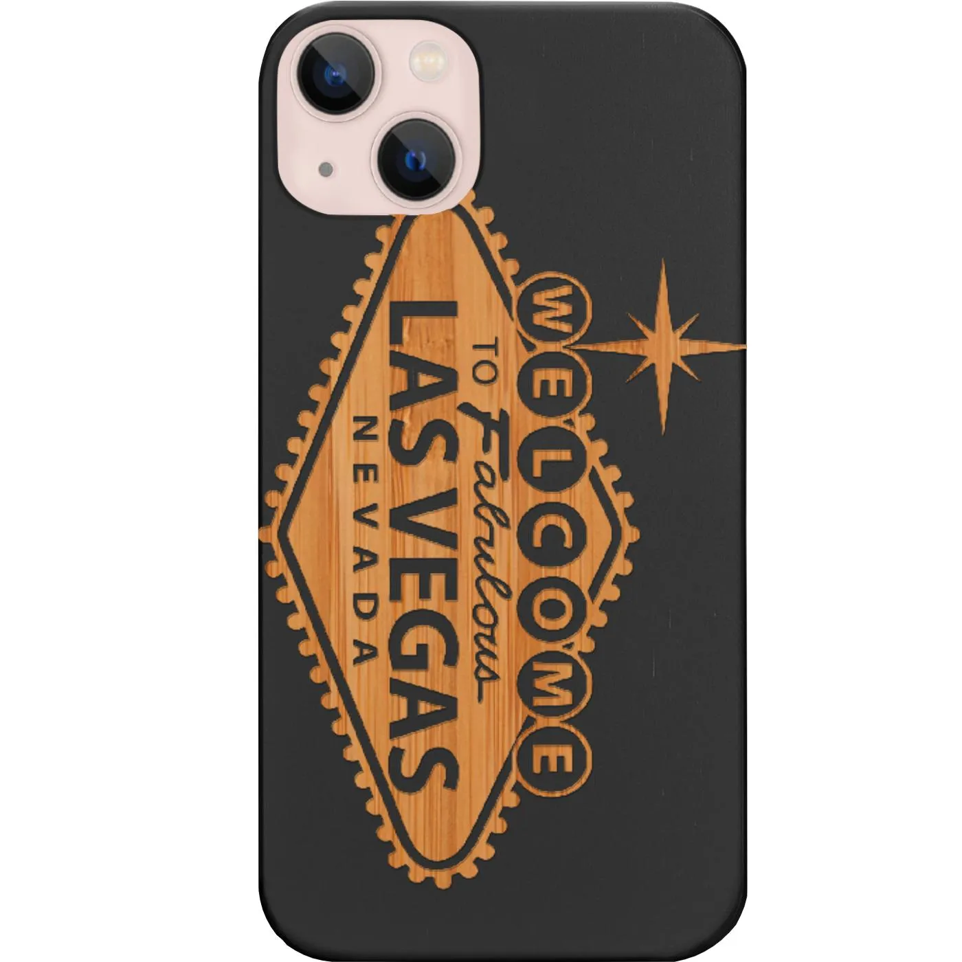 City Vegas 1 - Engraved Phone Case Lightweight Build Protective Texture Finish
