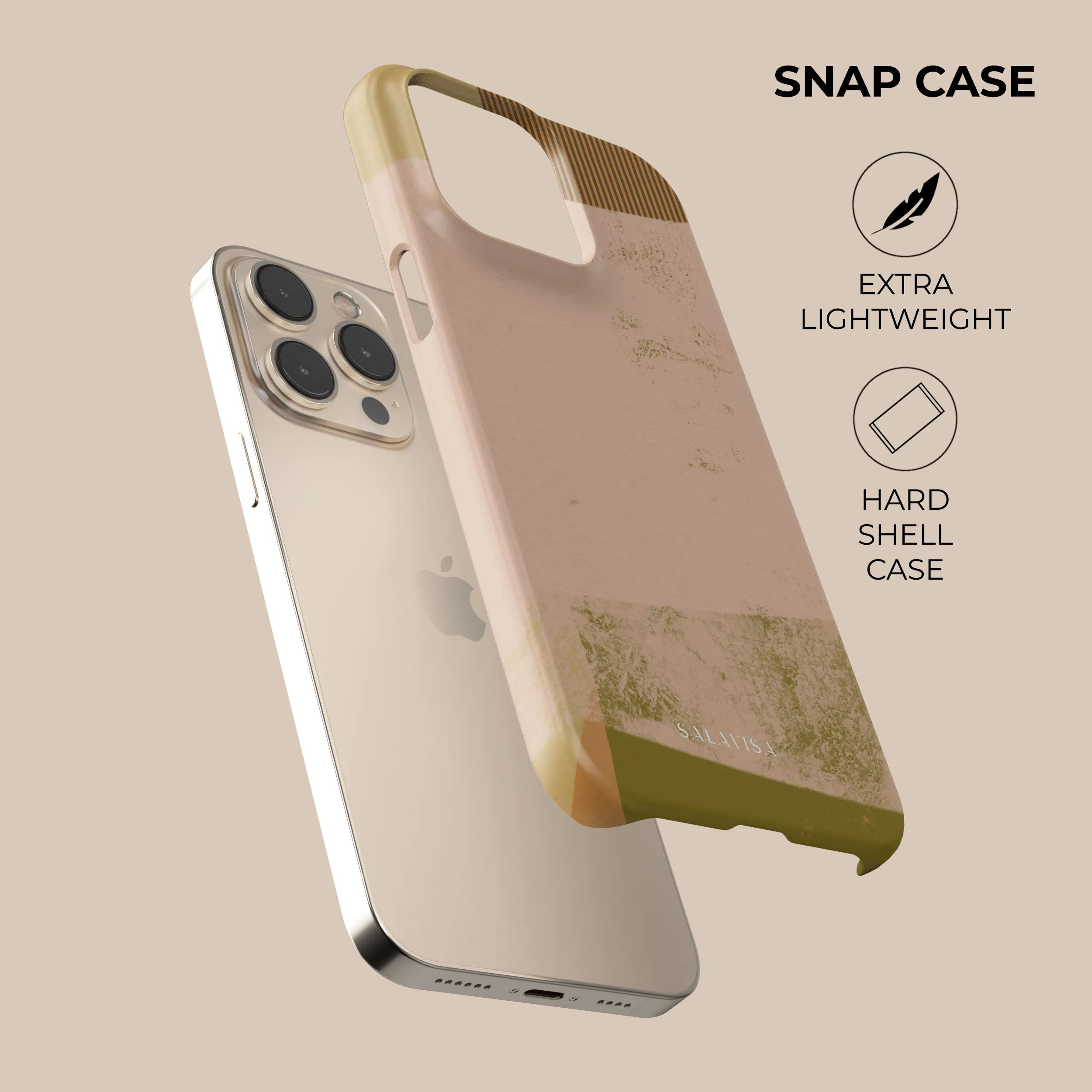 Practical Accessory Olive Green Organic Phone Case