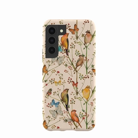 Creative Texture Seashell Birding Samsung Galaxy S22 Case