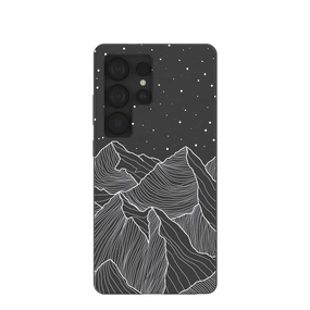 Black Night Panorama Samsung Galaxy S25 Ultra Case Affordable option Comfort Shape