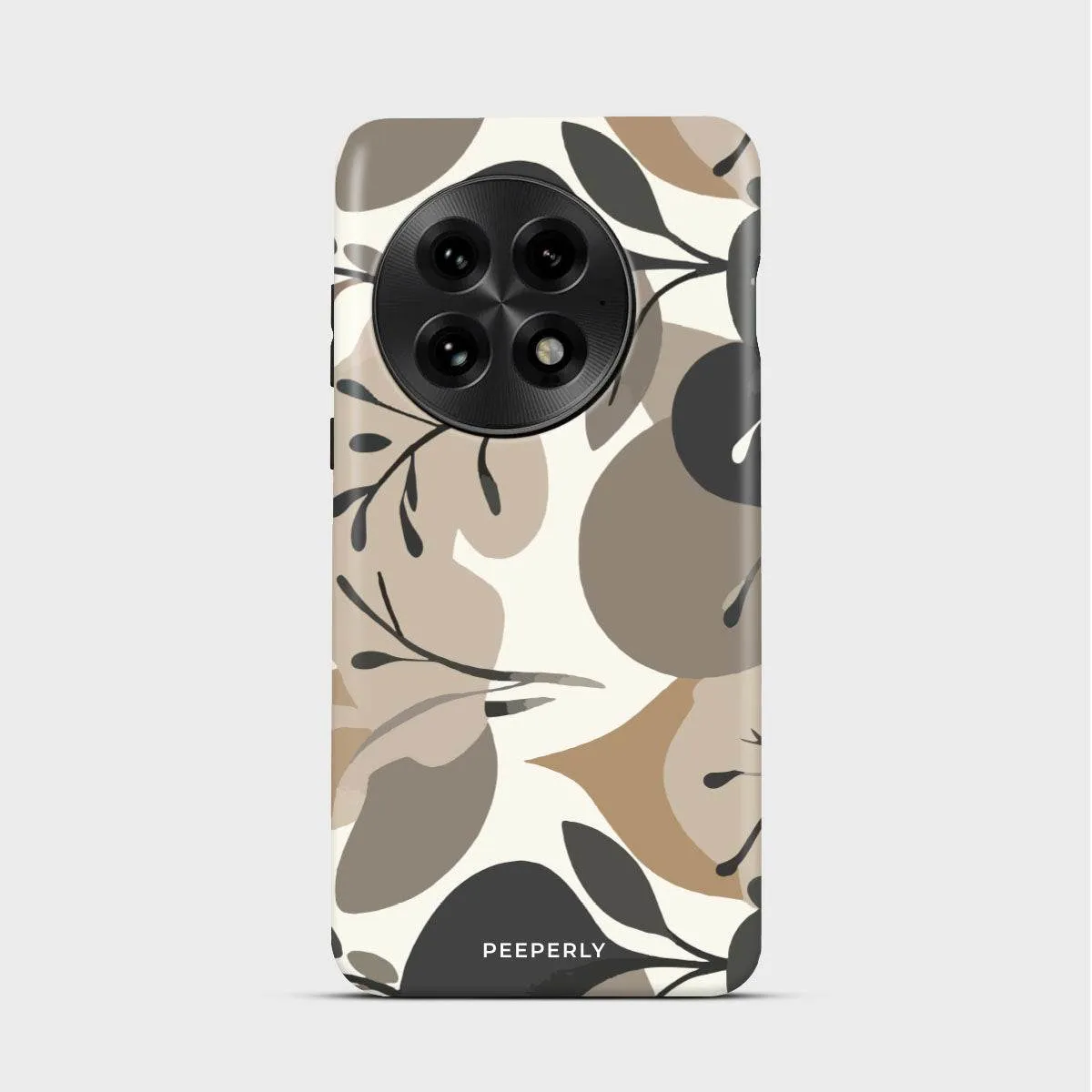 Clay Leaves Clear Finish Hybrid Frame