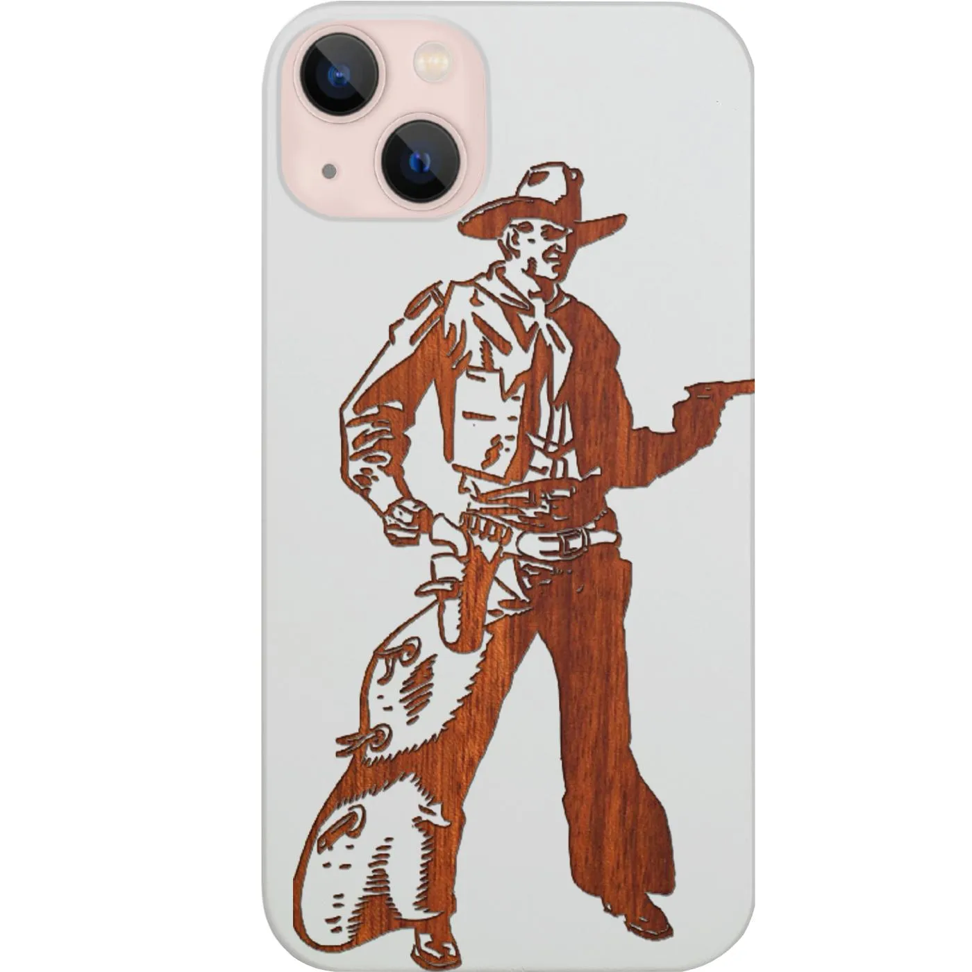Cowboy 2 - Engraved Phone Case Urban Minimalism Casual Texture