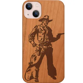 Cowboy 2 - Engraved Phone Case Classic Style Protective Frame Design