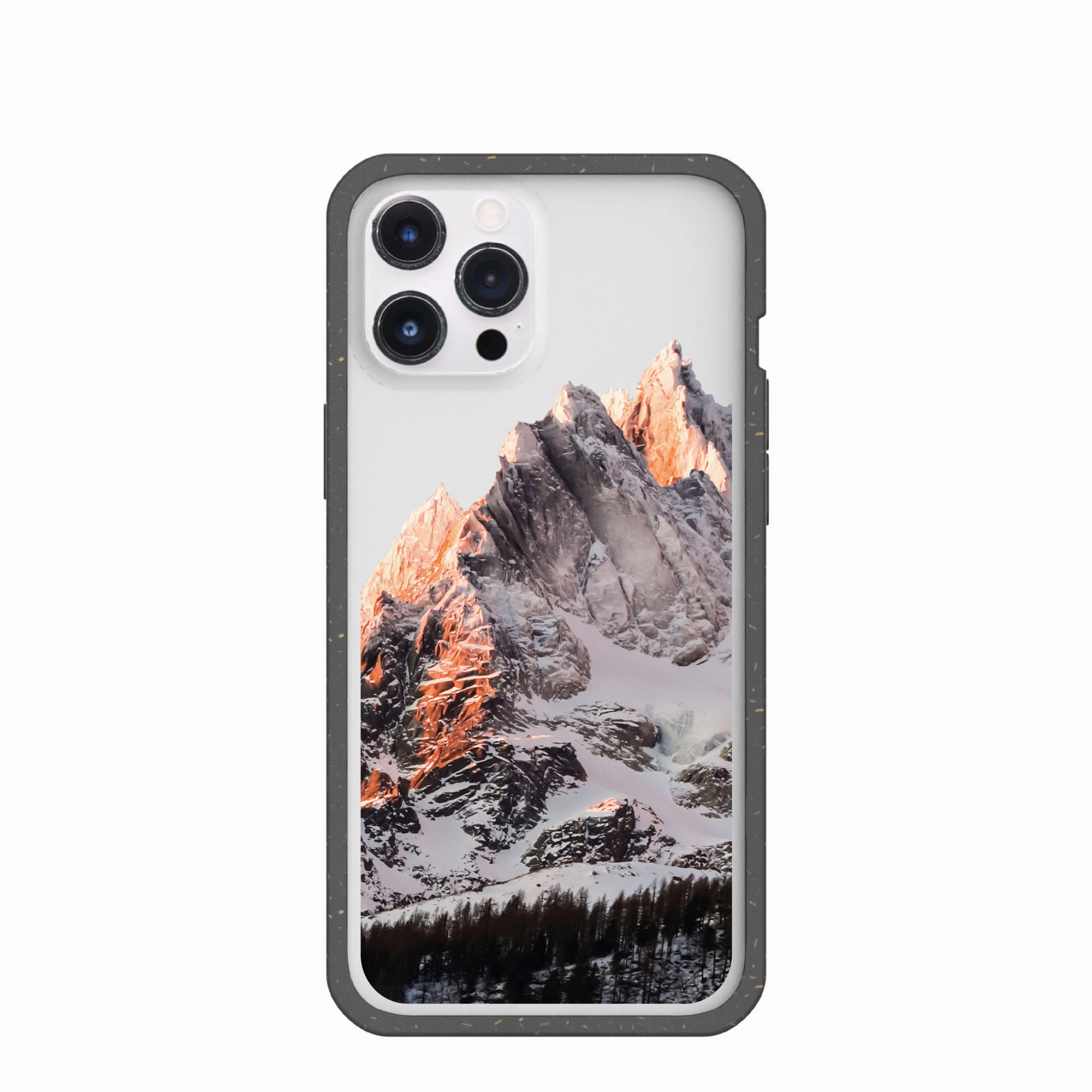 Clear Alps iPhone 12 Pro Max Case With Black Ridge Smooth Craftsmanship Everyday Comfort