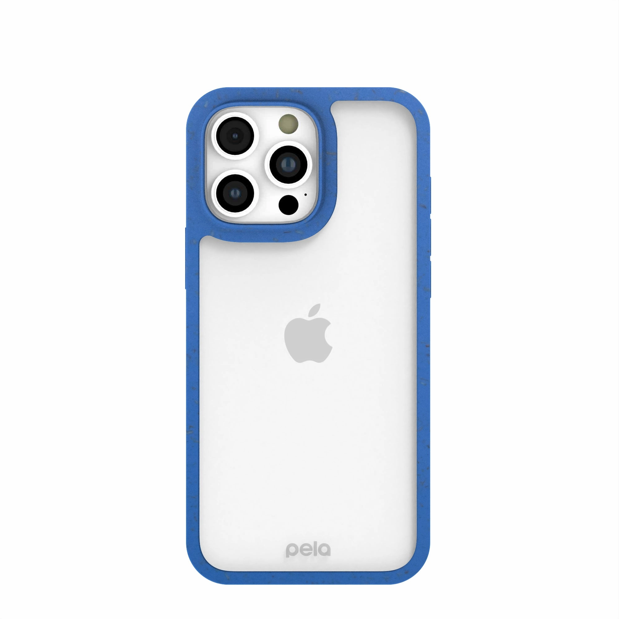 Clear iPhone 16 Pro Max Case with Electric Blue Ridge Outdoor Use Universal Fit
