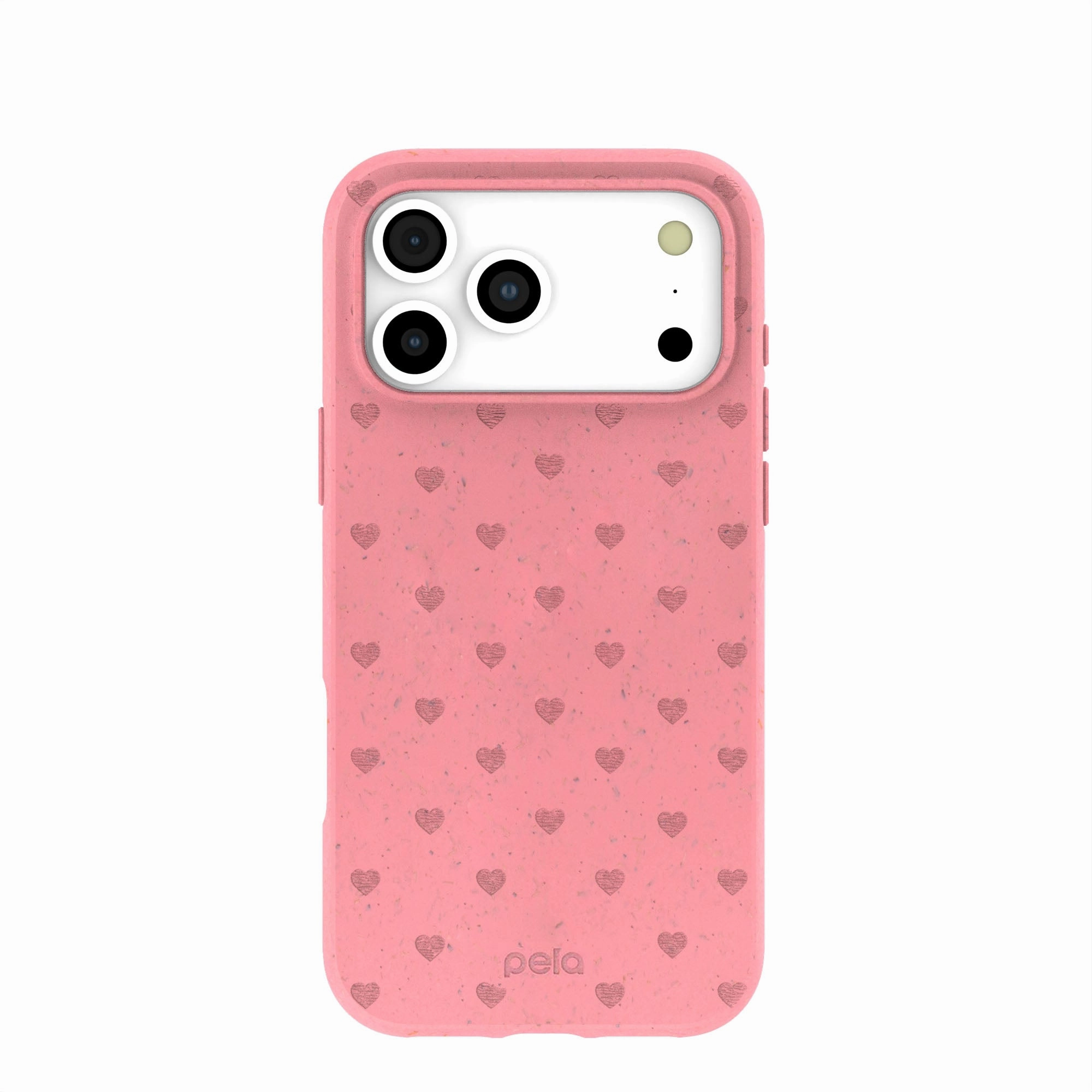 Tight Fit Bubblegum Pink Hearts iPhone 17 Pro Max Case