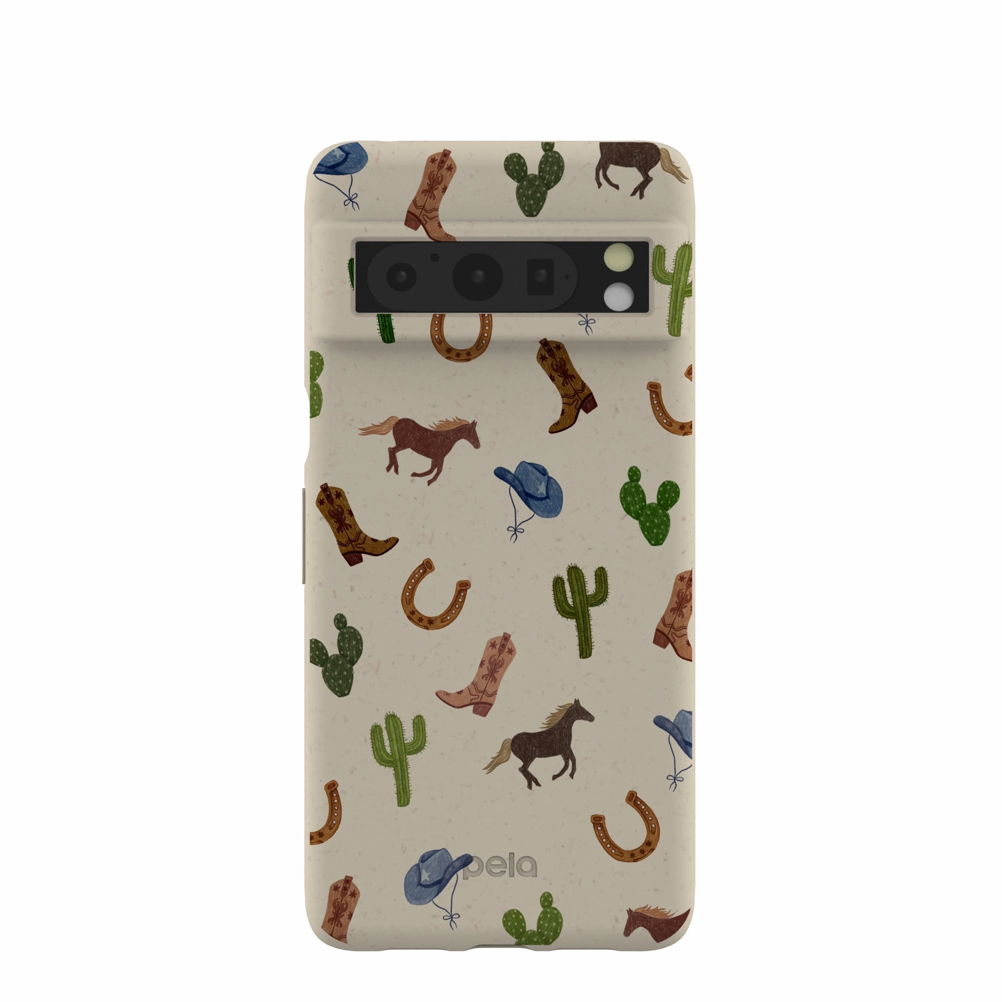 London Fog Giddy Up Google Pixel 8 Pro Case Durable Build Rugged Pattern Design