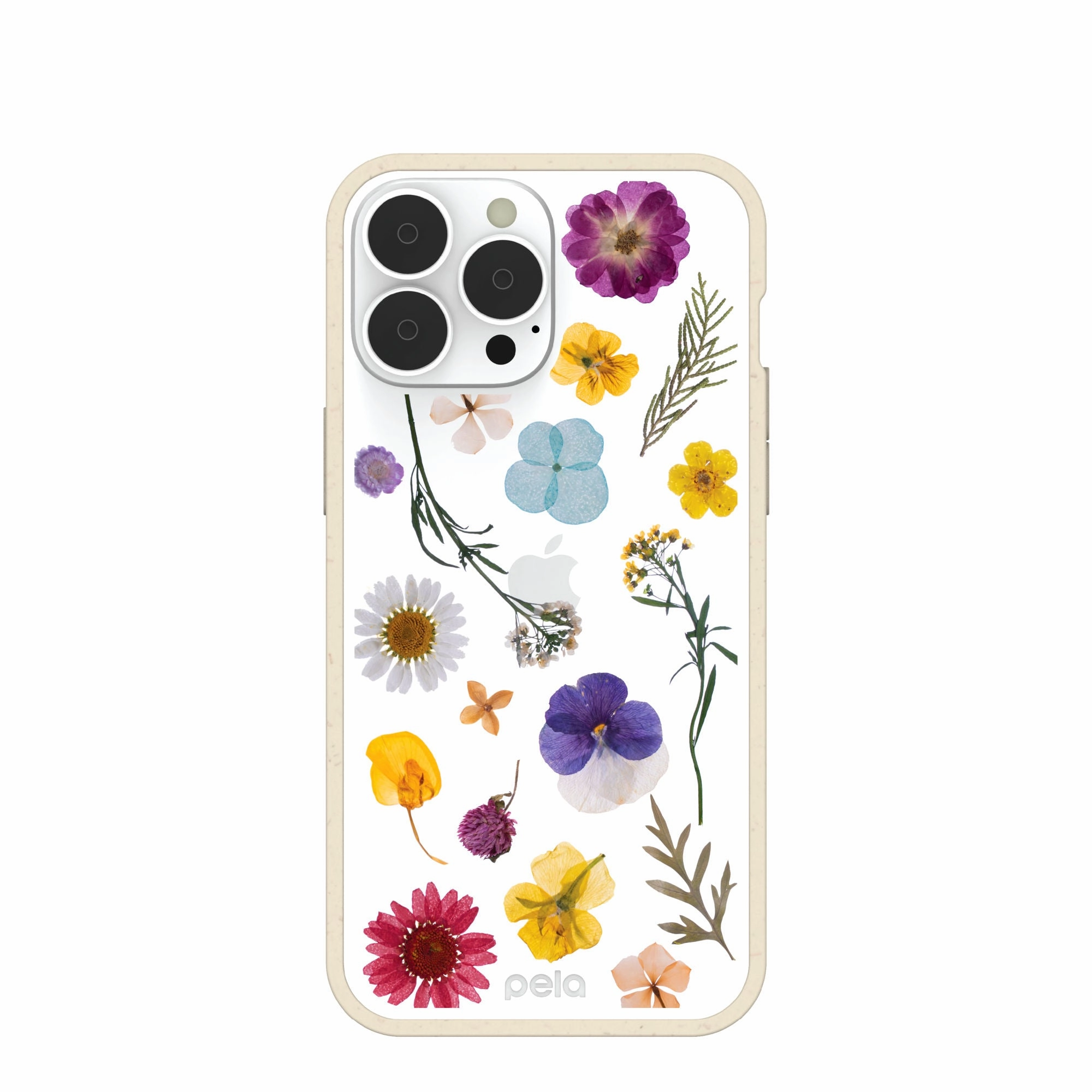 Stylish Choice Clear Springtime iPhone 13 Pro Max Case With London Fog Ridge