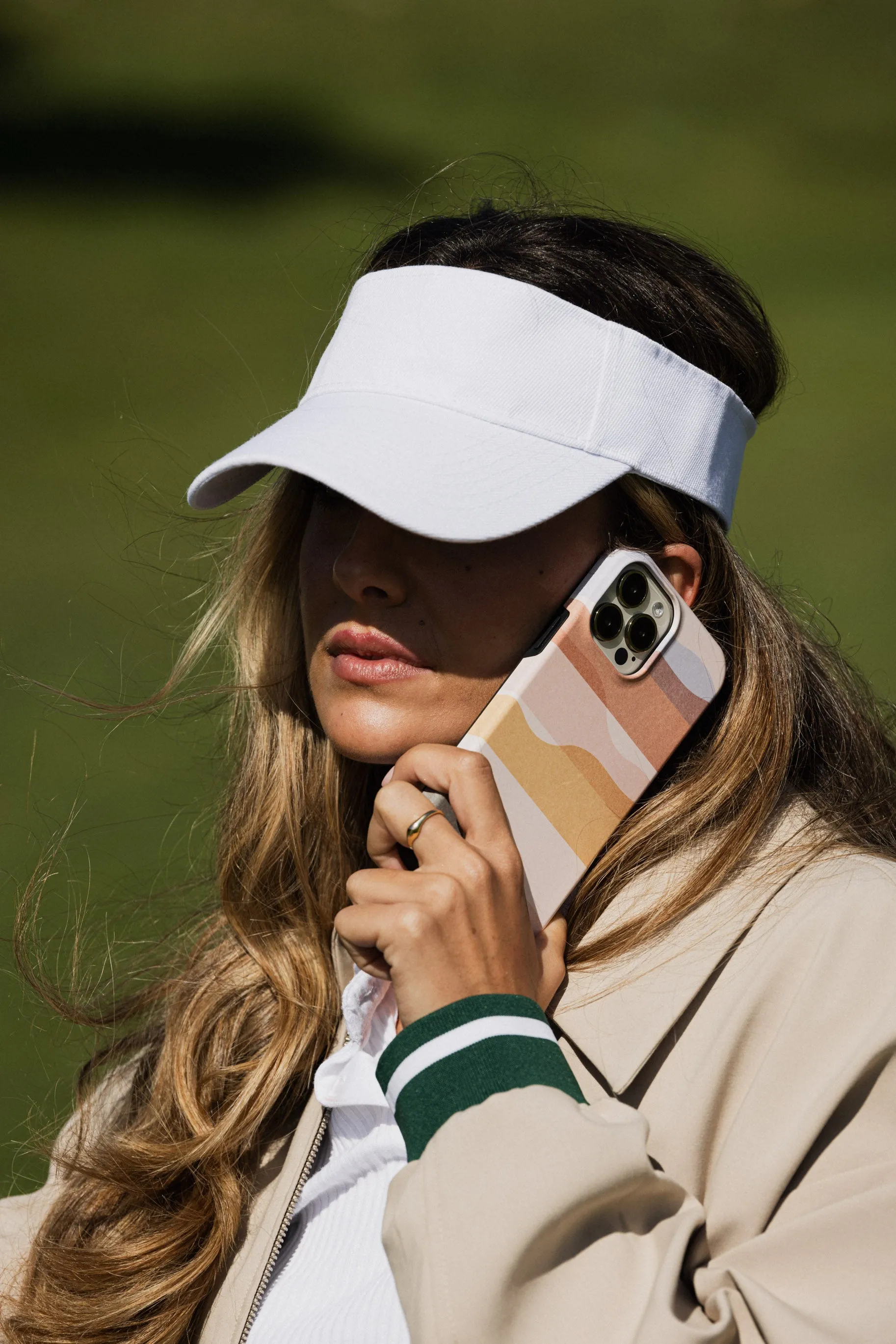 Cloudy Layers Phone Case Camera Protection Protective Material