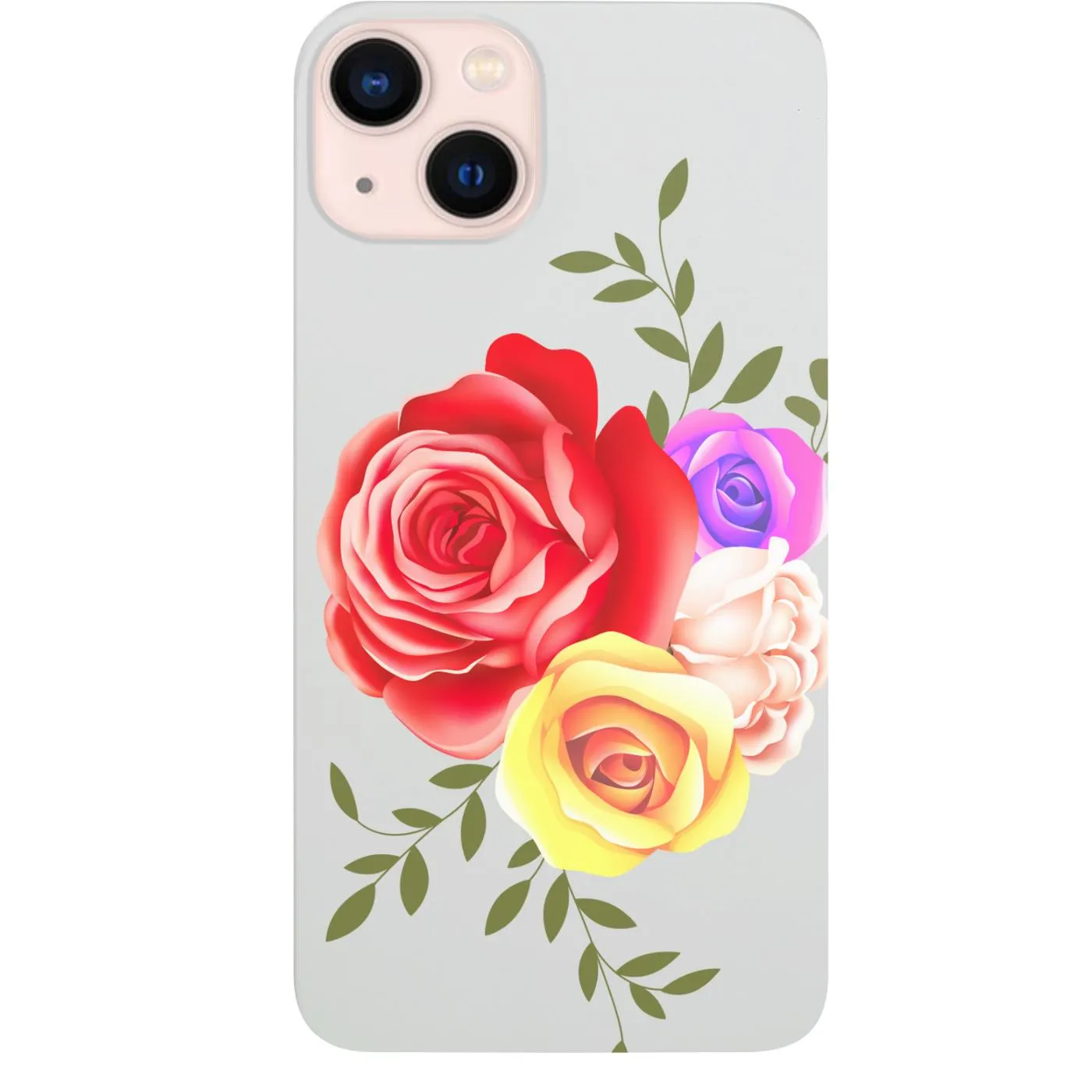 Rose Bunch - UV Color Printed Phone Case Luxury Pattern