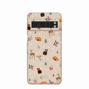 Seashell Winter Woodland Google Pixel 8 Pro Case high quality build Futuristic style