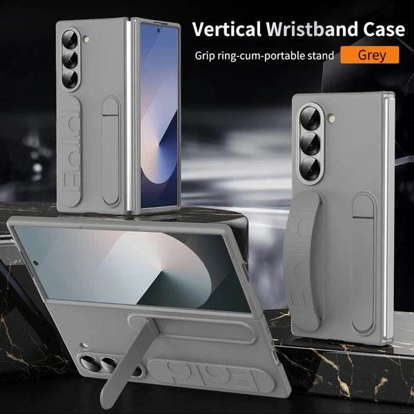 Protective barrier Galaxy Z Fold Series Dual Function Wristband Stand Case