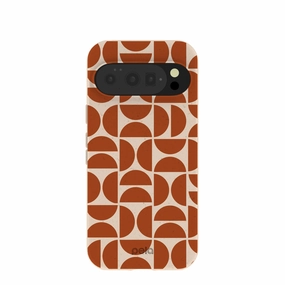 Hand Friendly Long Lasting Seashell Paprika Play Google Pixel 10/10 Pro Case