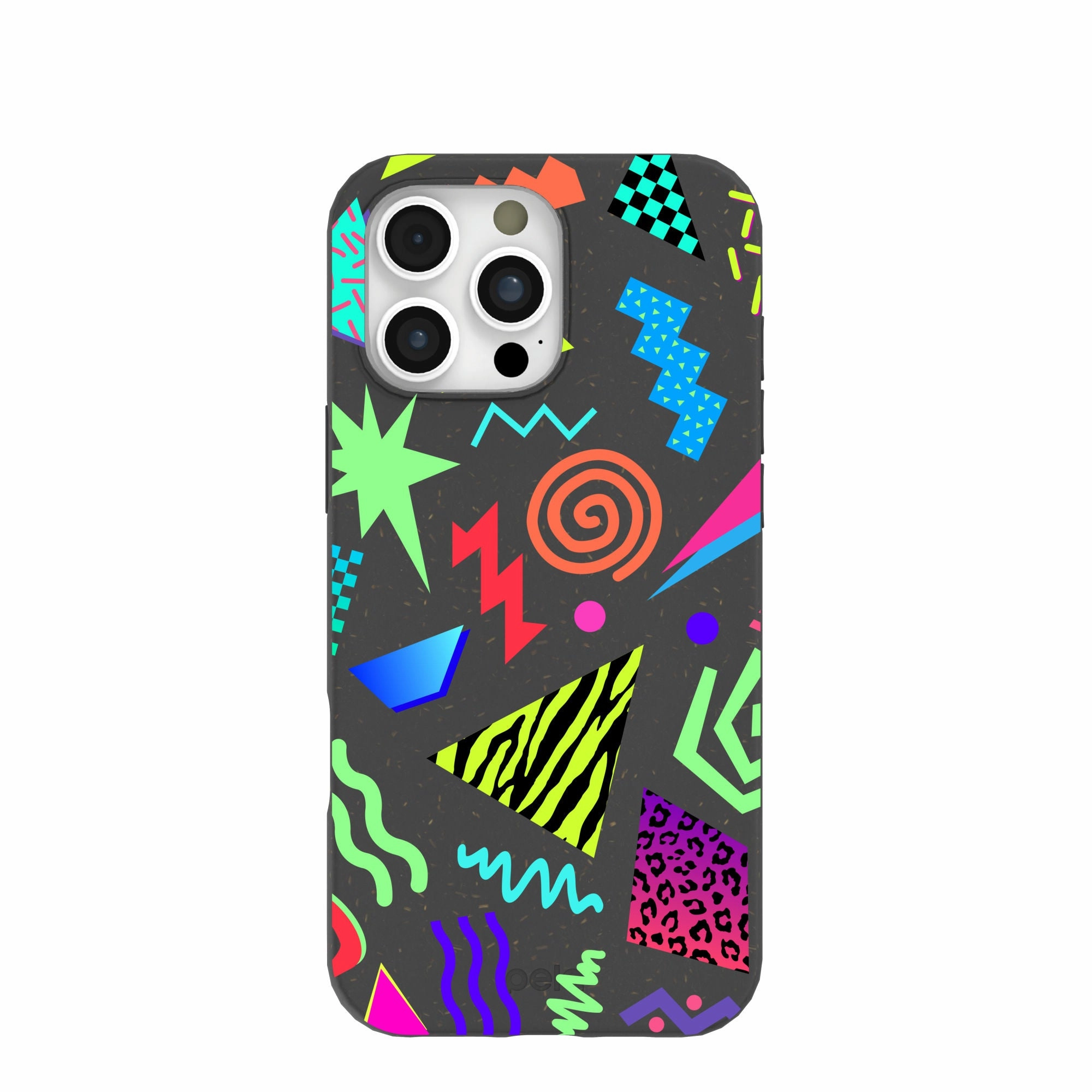 Creative Design Black Neon Blast iPhone 16 Pro Max Case