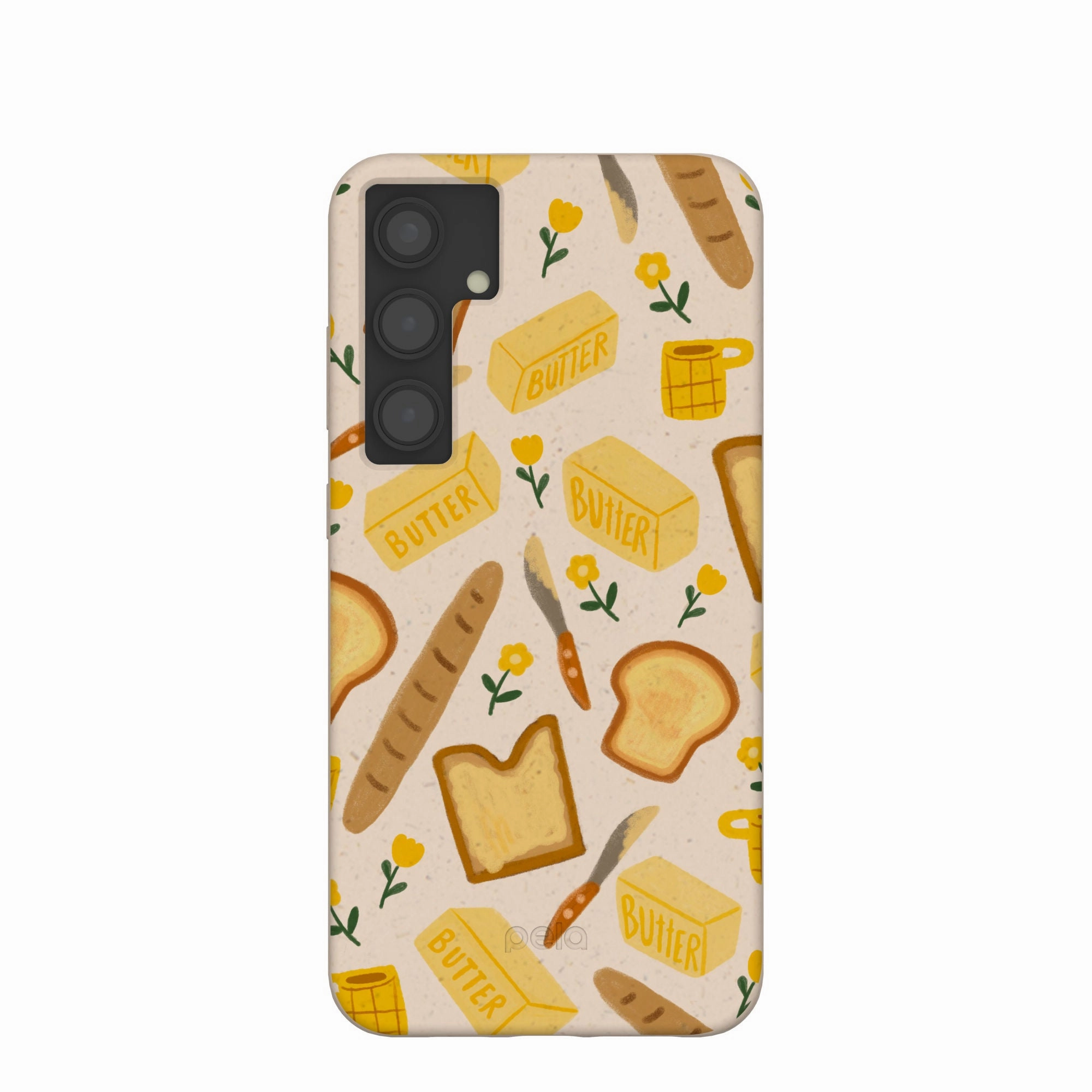 Seashell Toast Garden Samsung Galaxy S24 (Plus) Case Classic Texture
