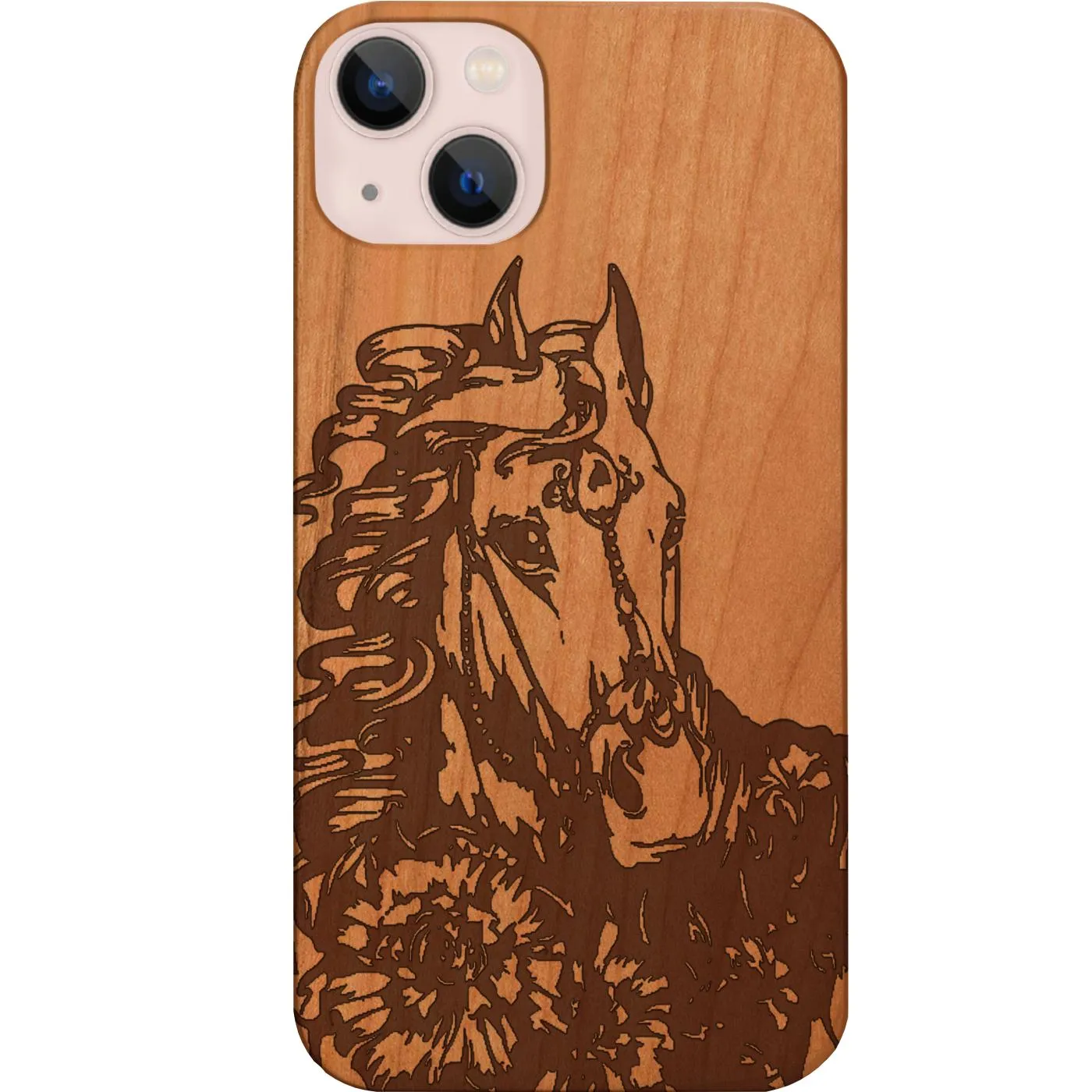 Protective Quality Horse Jewels - Engraved Phone Case