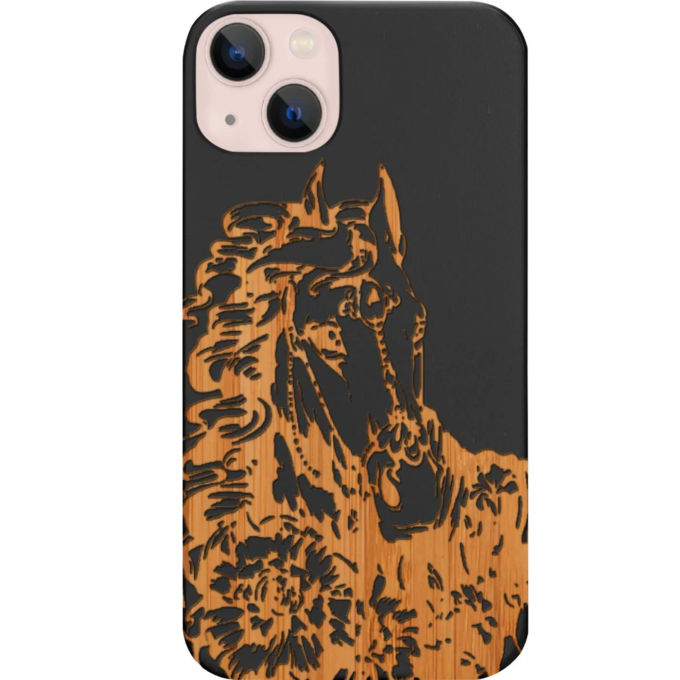 Horse Jewels - Engraved Phone Case Matte Surface Design daily accessory