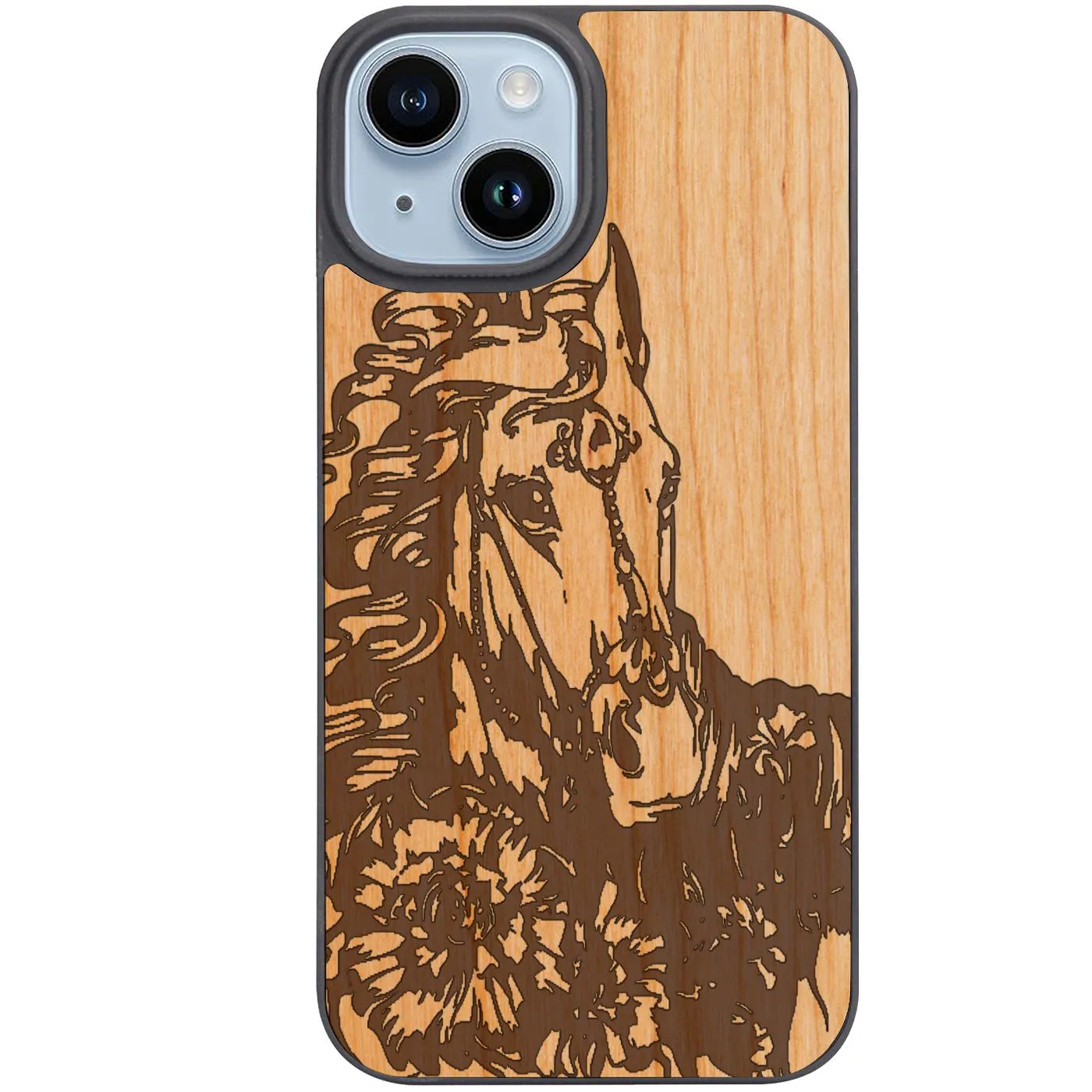 Horse Jewels - Engraved Phone Case Flexible Protection Flexible Edge