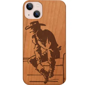 Cowboy 3 - Engraved Phone Case Smooth Look