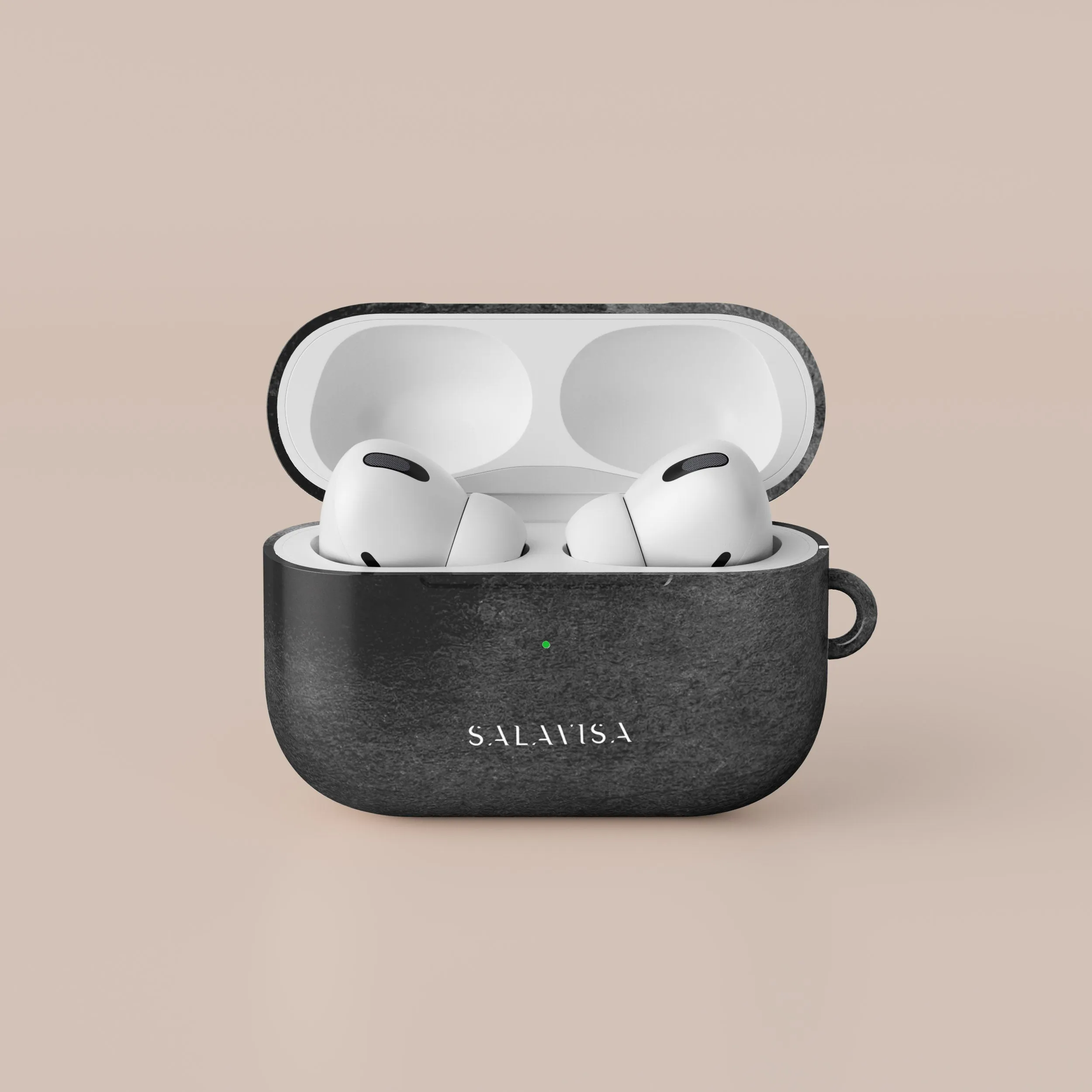 Black Watercolor AirPods Case shock absorbing travel airpods cover