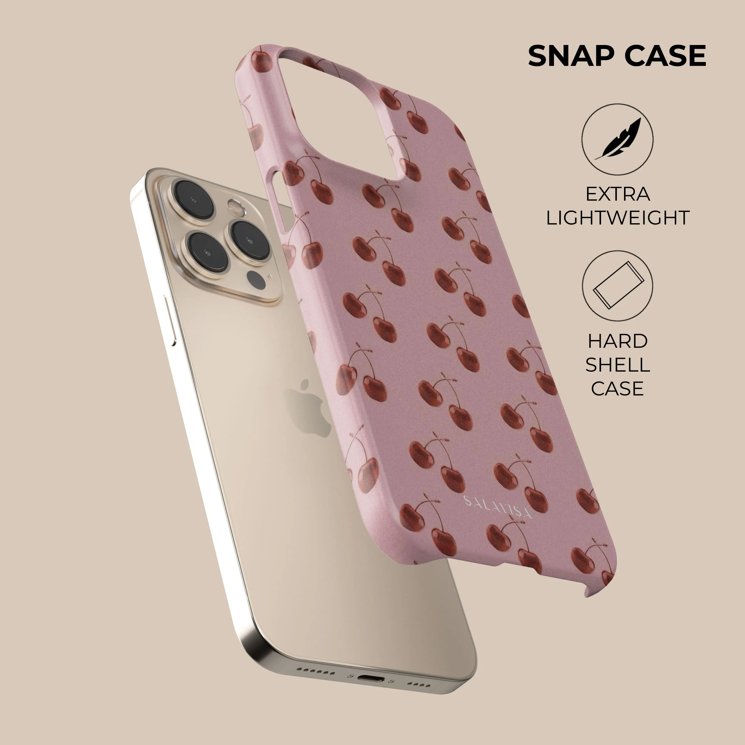 Shock absorption Cherry Bliss Phone Case