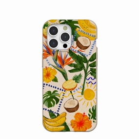 Non Slip Surface Seashell Tropics iPhone 15 Pro Max Case