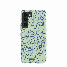 Dual Layer Sage Green Inner Soul Samsung Galaxy S22 Case