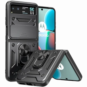 Motorola Razr 2023/Razr 40 Armor Case with Camera Shutter Cushioned Edge