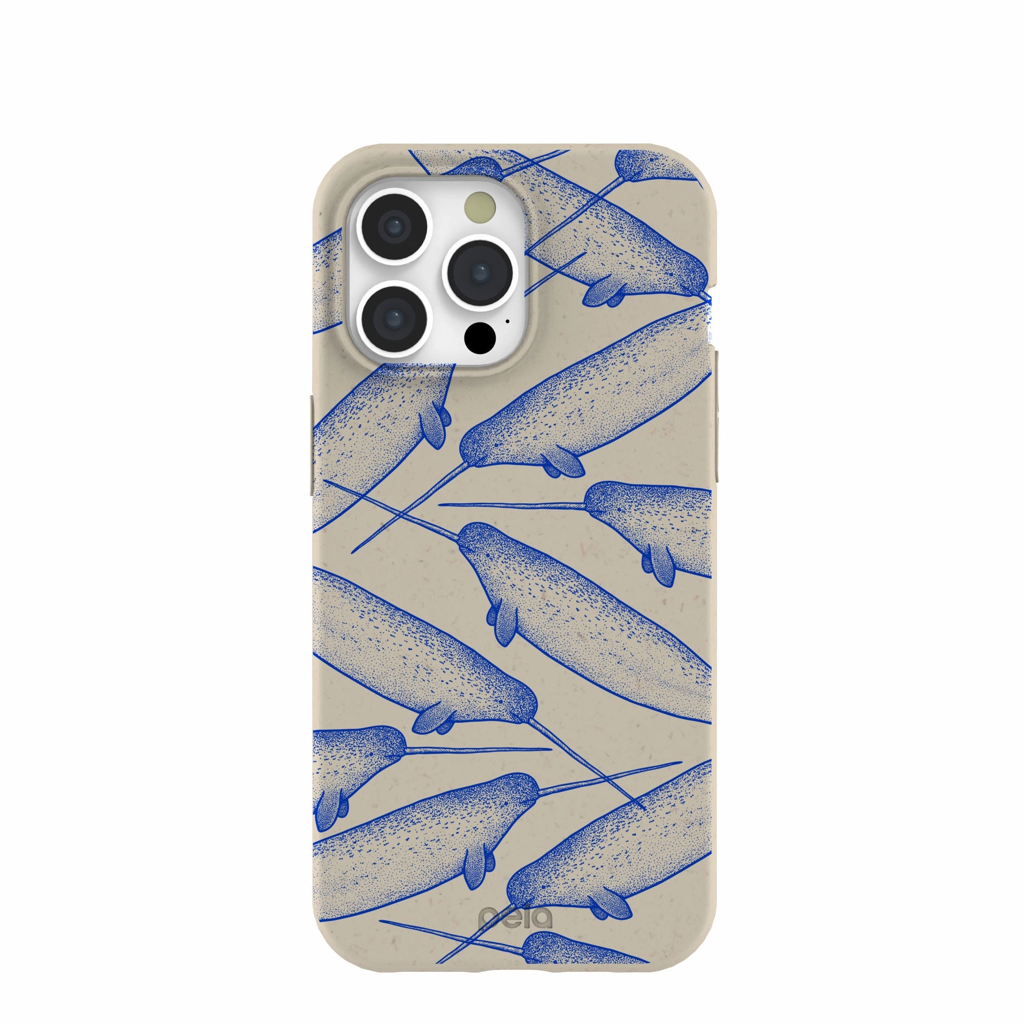 Classic Design London Fog Magical Narwhal iPhone 15 Pro Max Case